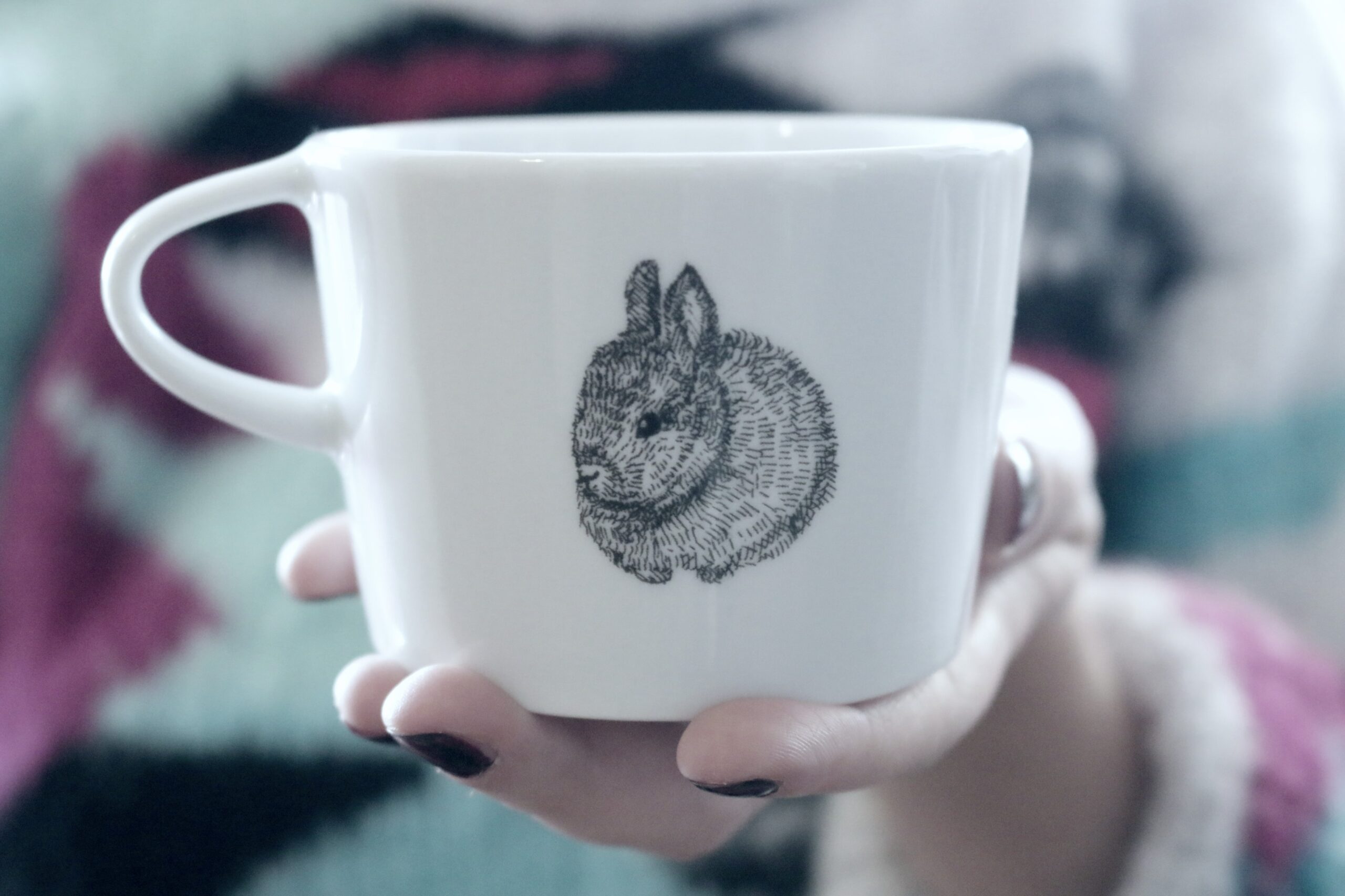 kubek porcelanowy 200ml RABBIT królik