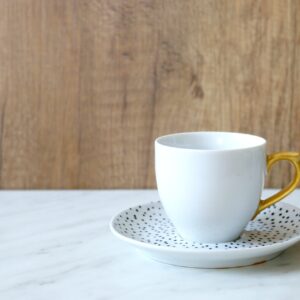 filiżanka ze spodkiem DOT