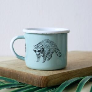 kubeczek emaliowany RACCOON MINT DIXIE LION