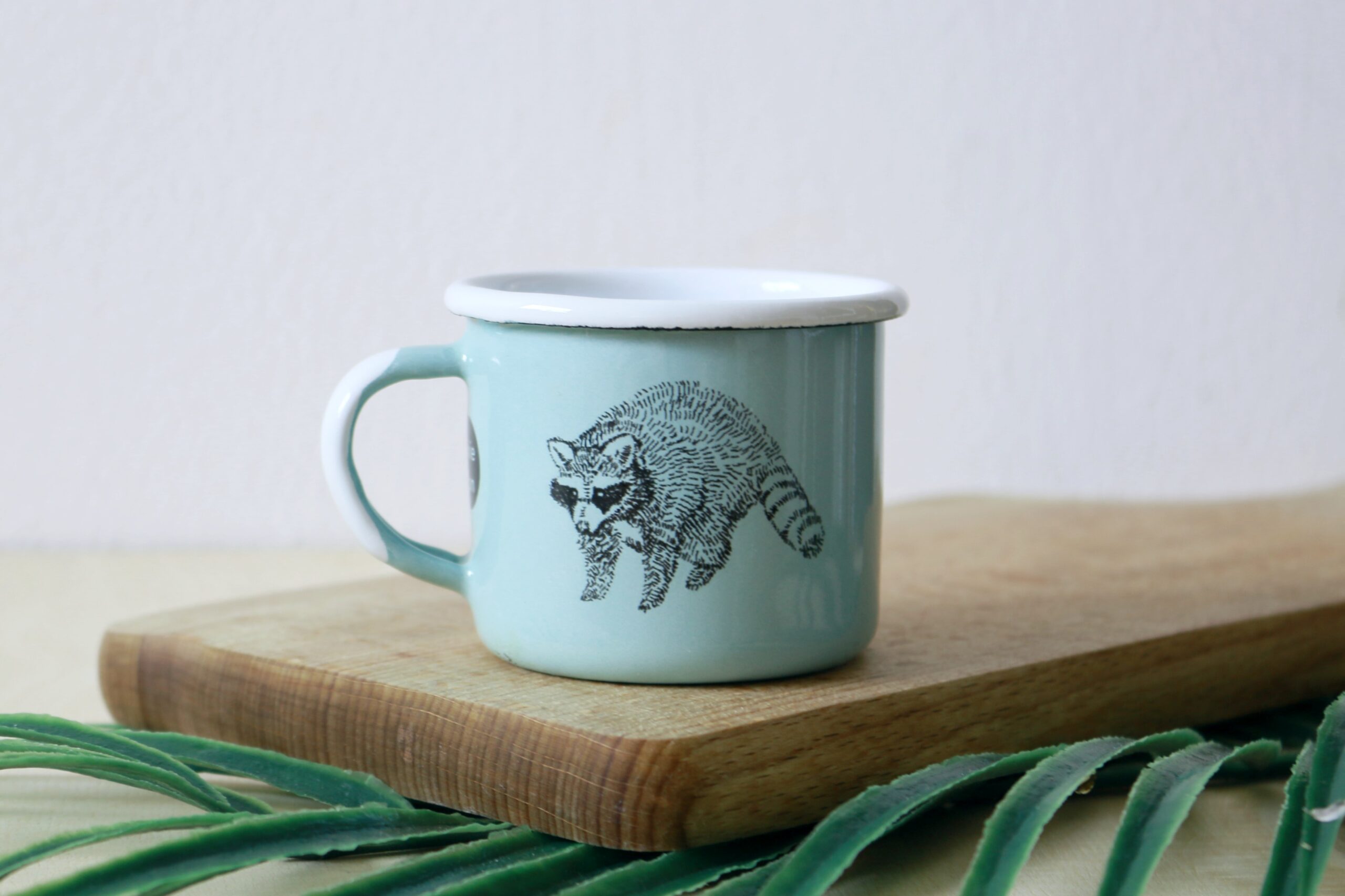 kubeczek emaliowany RACCOON MINT DIXIE LION