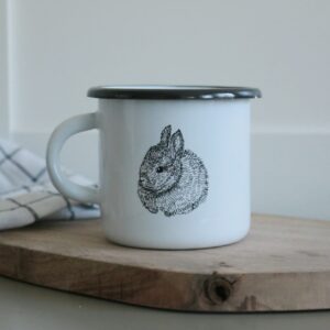 kubek RABBIT emaliowany