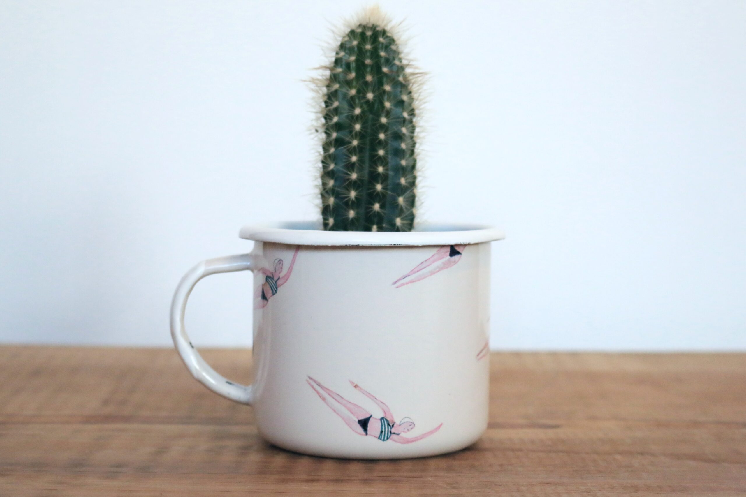 kubek emaliowany SWIMMERS 3  8cm