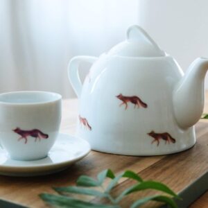 Zestaw czajnik plus filiżanka FOXES