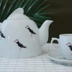 Zestaw Czajniczek I Filiżanka PUFFIN