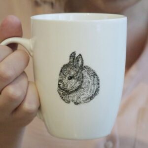 Duży kubek RABBIT 400ml