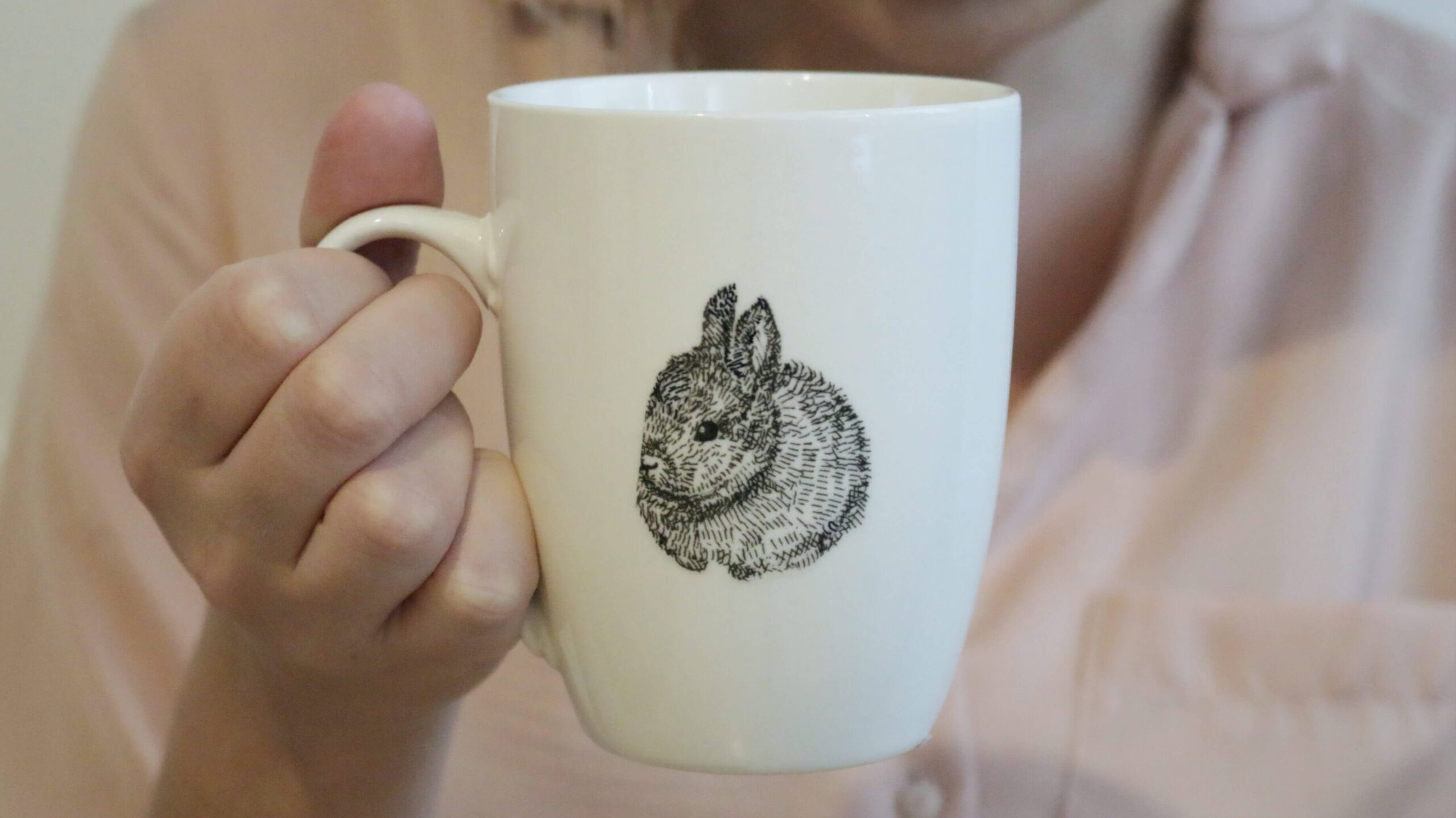 Duży kubek RABBIT 400ml