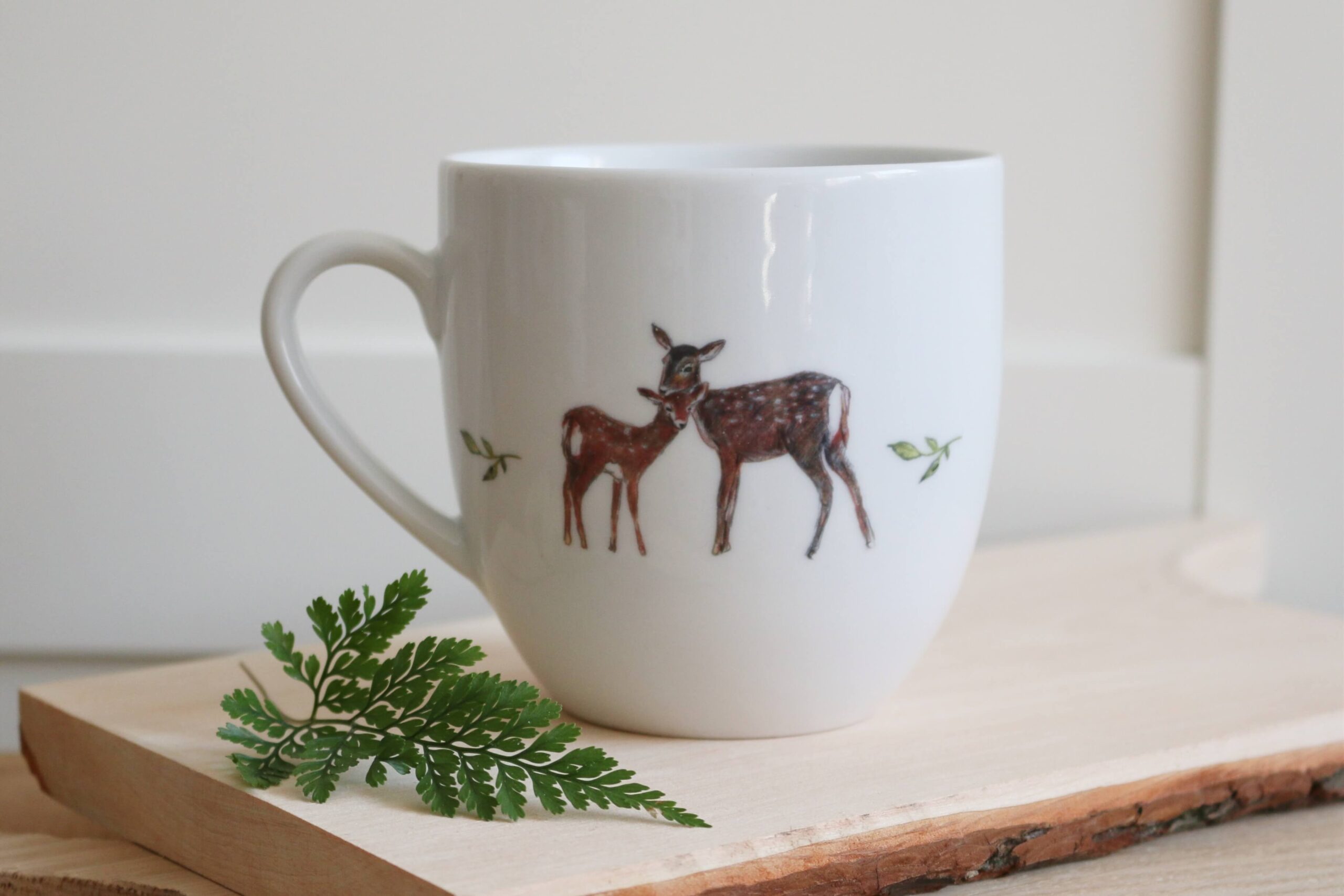 400ml Duży Kubek Porcelanowy MAMA