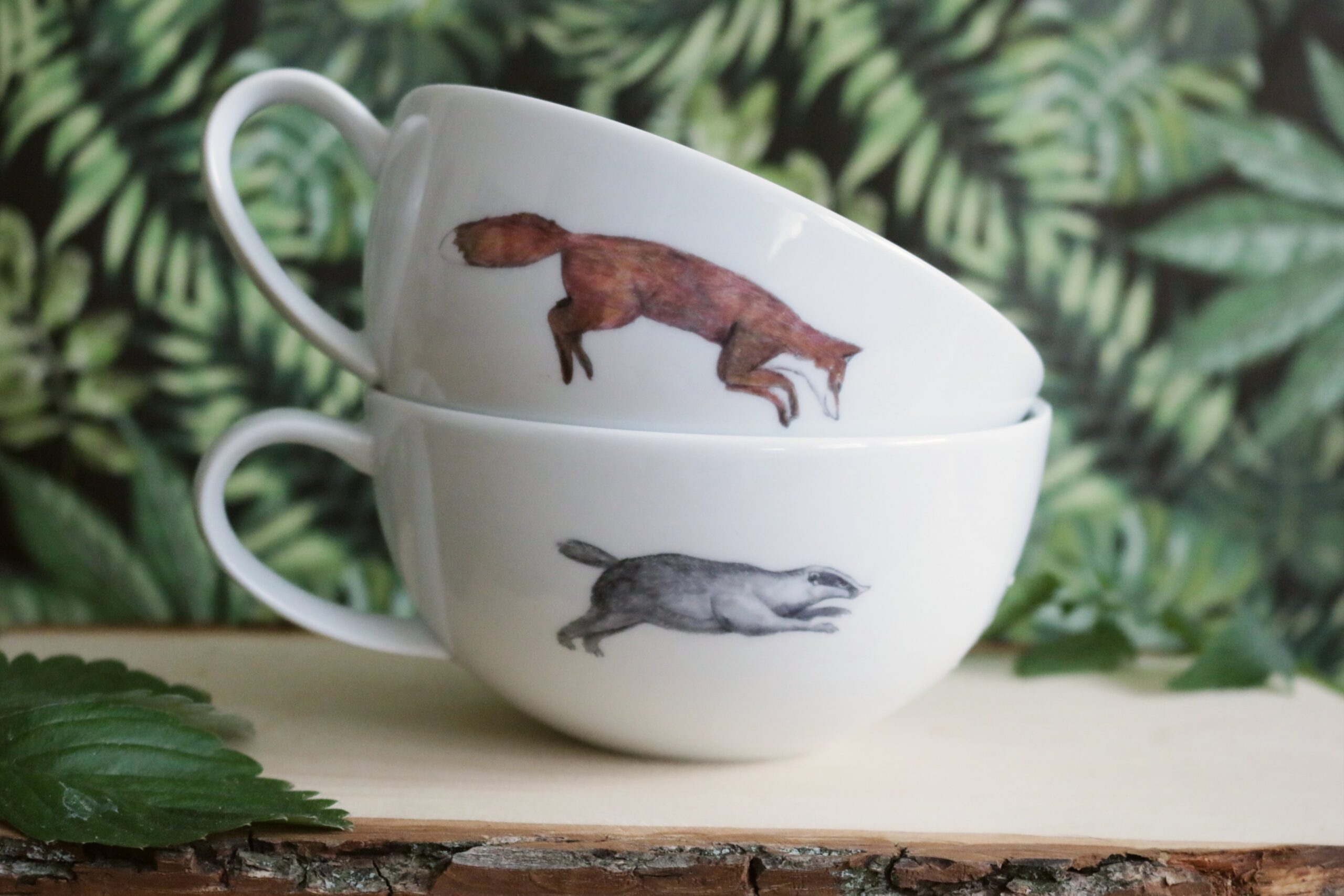 Zestaw filiżanek Under The Moss