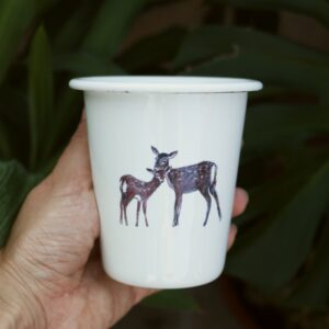 Stożek emaliowany MAMA