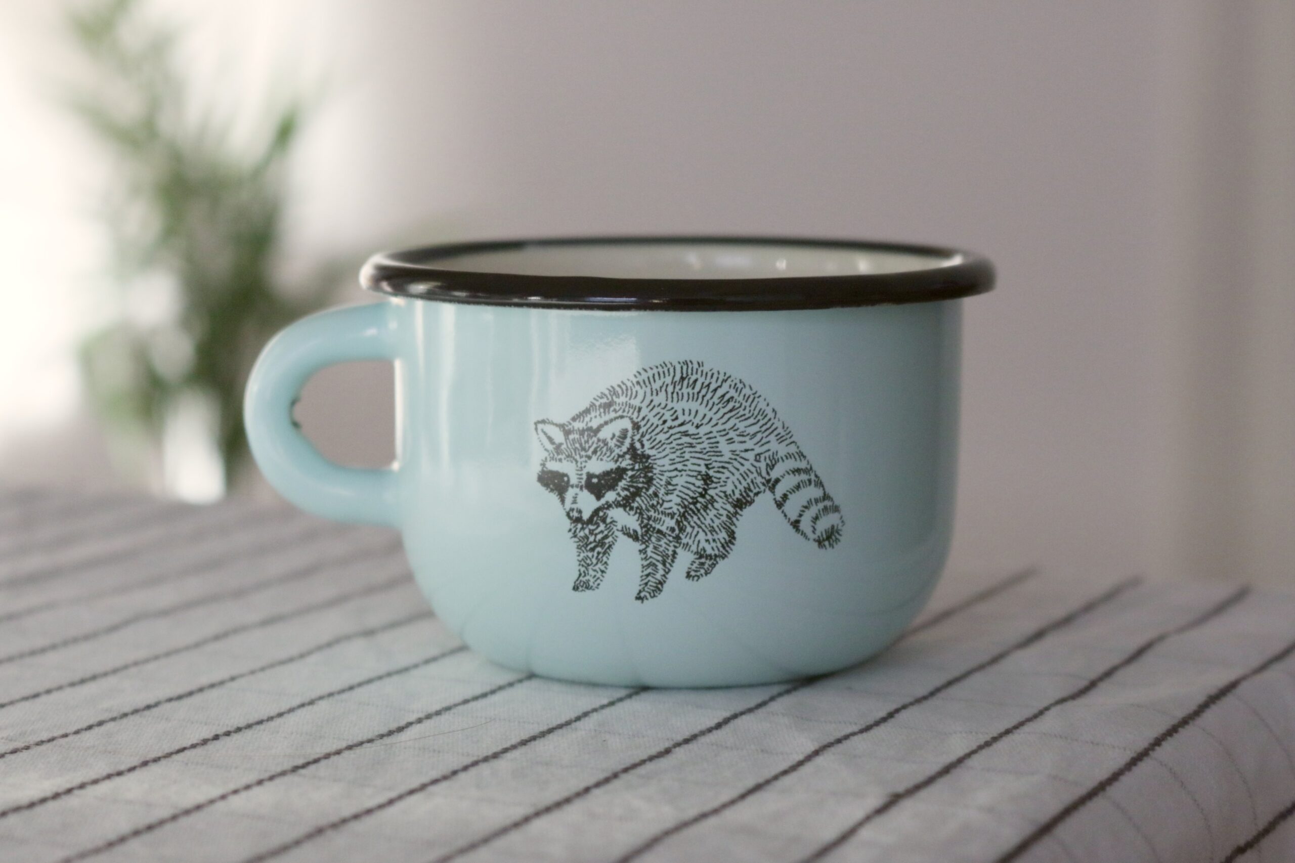 Emaliowana Filiżanka RACCOON 250ml