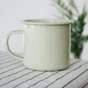 Kubek Emaliowany Light Moss 320ml