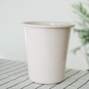 Kubek Emaliowany Bez Ucha 300ml Różowy kwarc