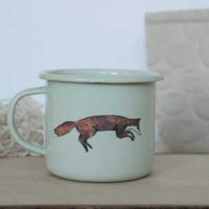 Kubek emaliowany light moss LIS