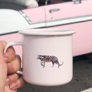 Kubek emaliowany Pinky-Promise