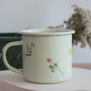 Kubek emaliowany Ziółko