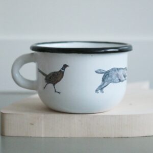 Emaliowana filiżanka UTM