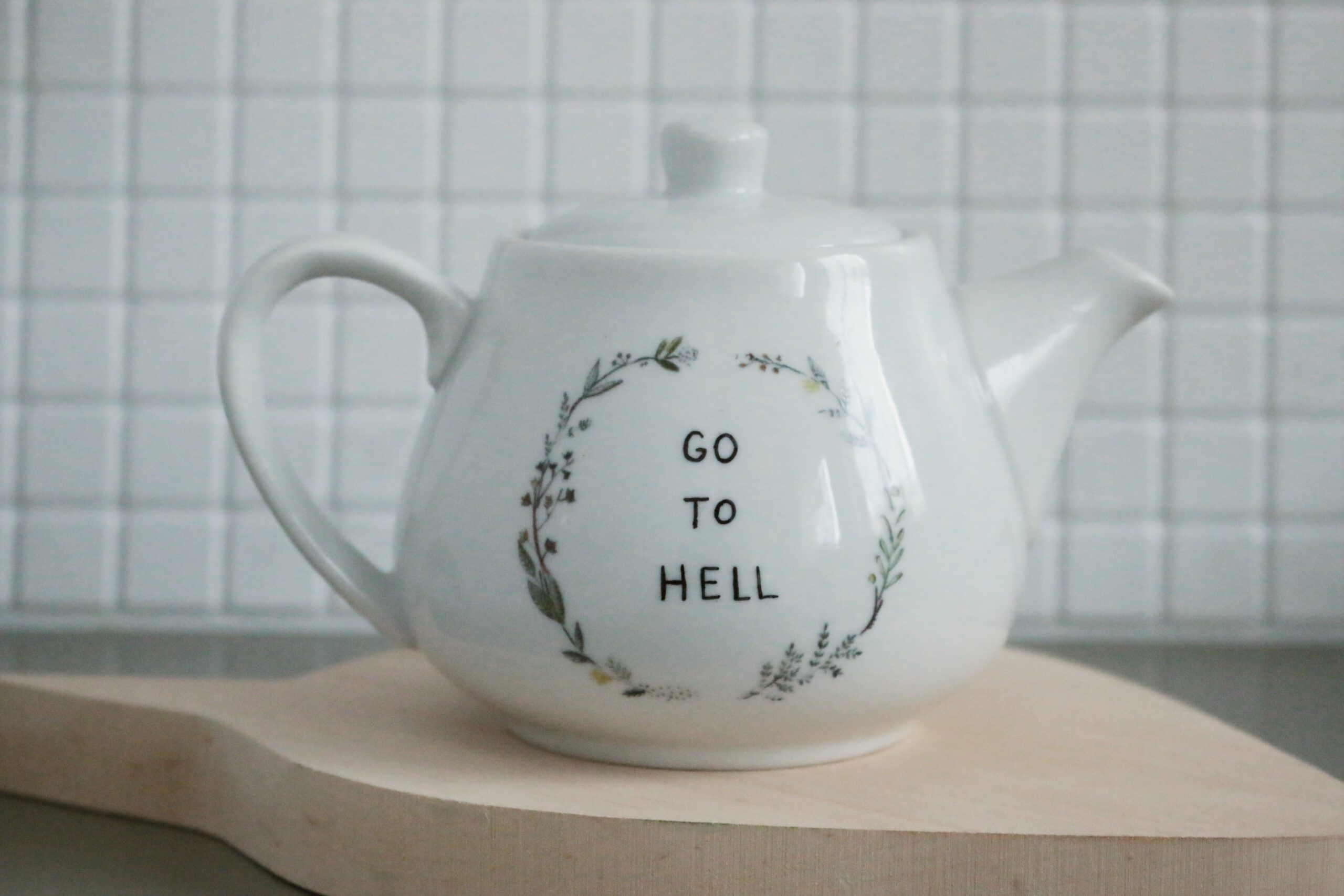 Personalizowany dzbanek na herbatę