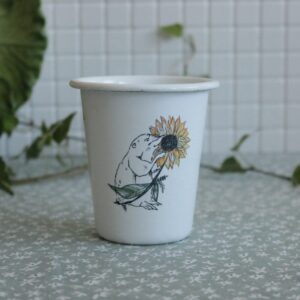 Stożek emaliowany 'Krecik Piotruś"