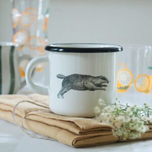 Kubek emaliowany Borsuk (cb)