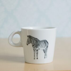 kubek ceramiczny Zebra