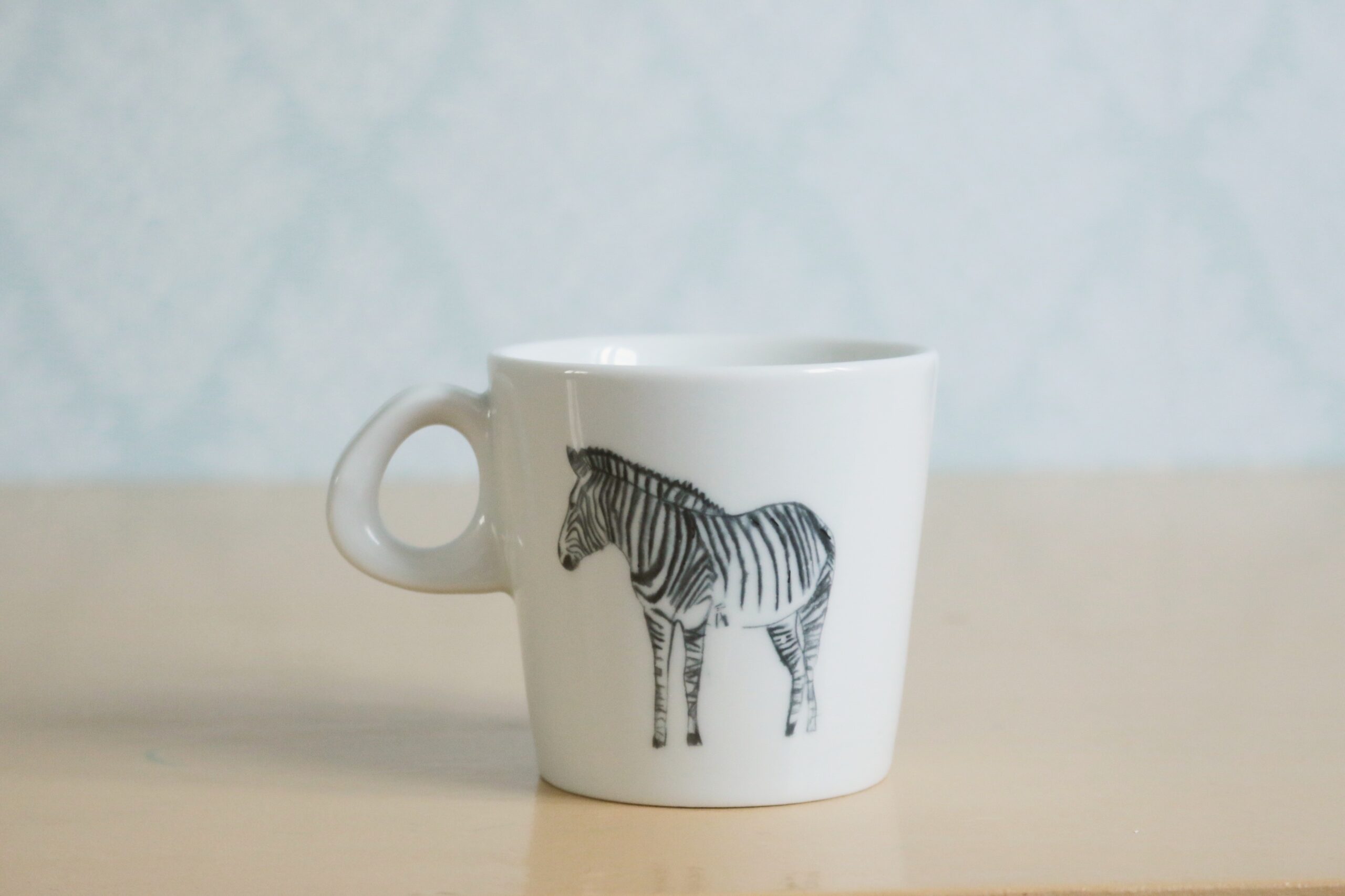 kubek ceramiczny Zebra