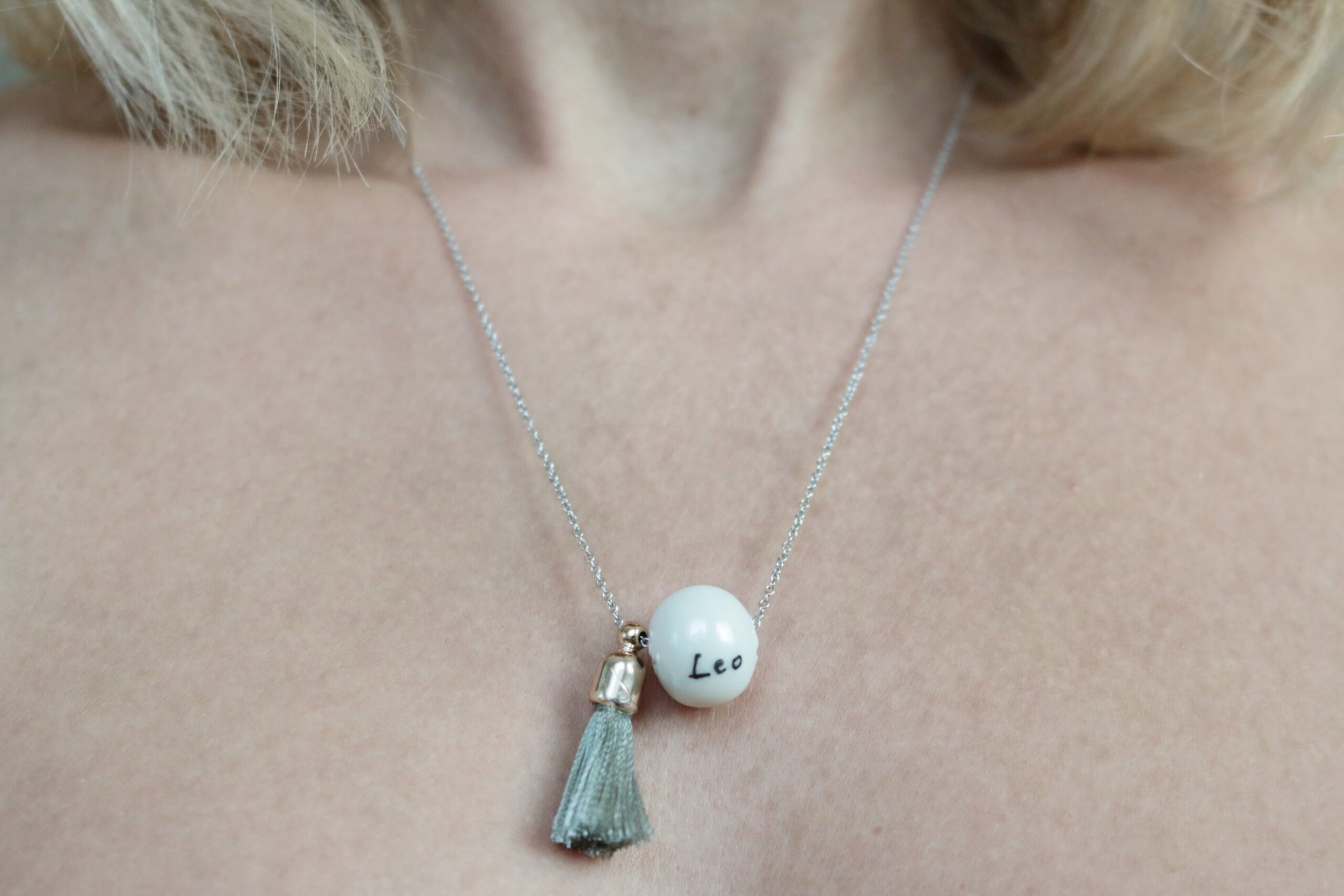 Naszyjnik ceramiczny personalizowany