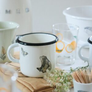 Kubek emaliowany Polanka (cb)