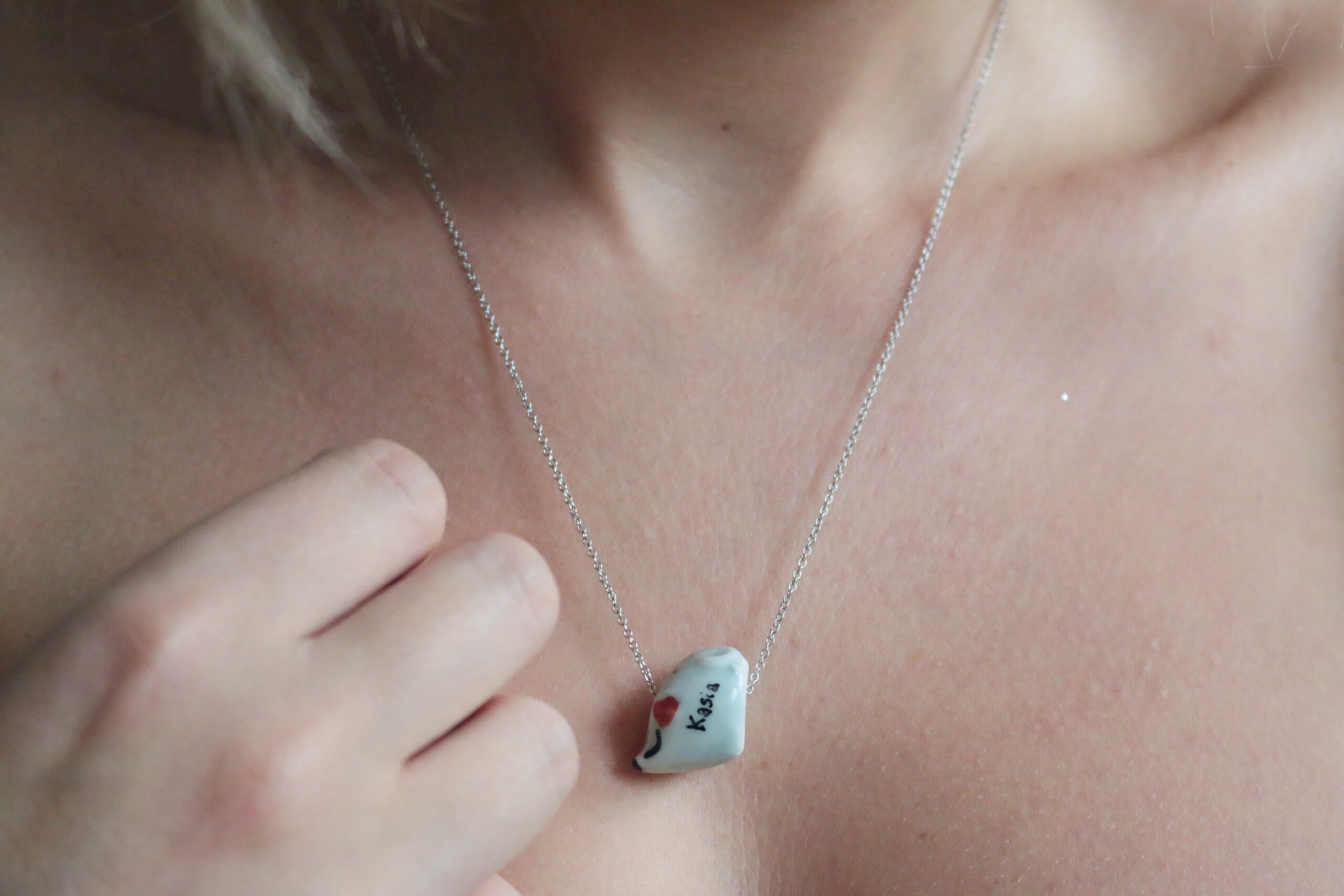 Naszyjnik Mysz Polna personalizowany