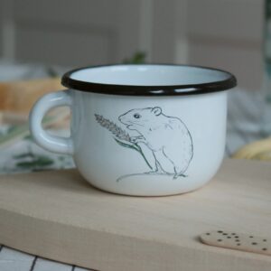 Emaliowana Filiżanka Kalina