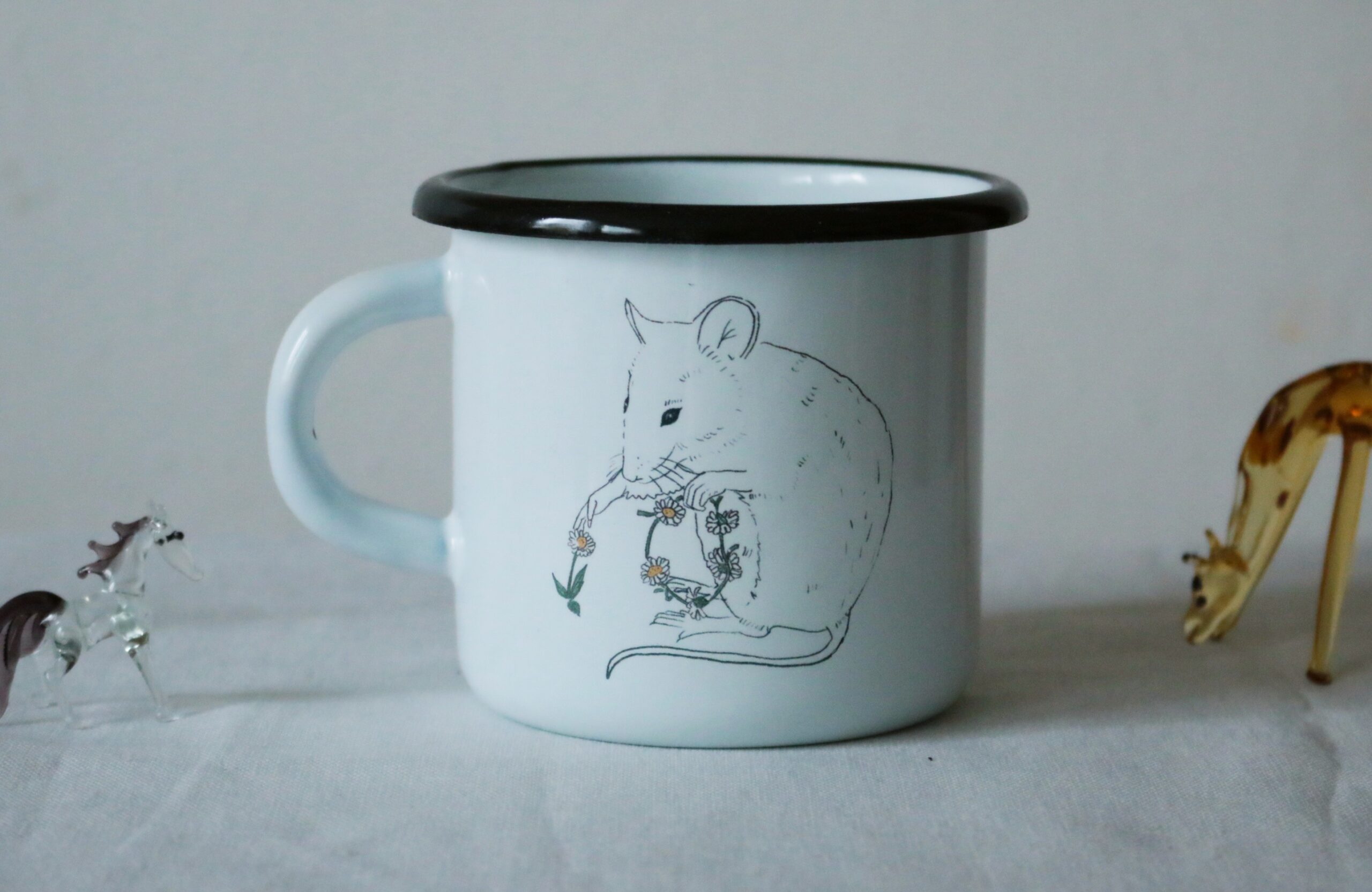 Kubek emaliowany Ozime 400ml