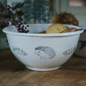 Duża emaliowana misa Ozime