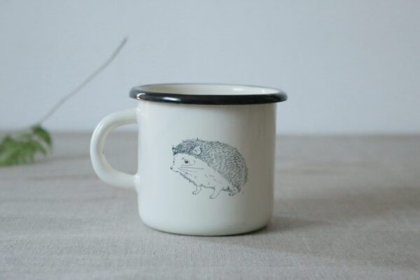 Kubek emaliowany Jeżyk