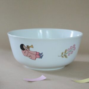 miska ceramiczna Sielanka