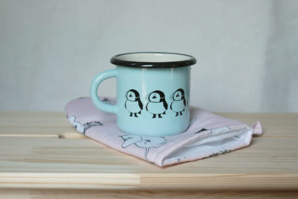 kubek emaliowany Puffinek