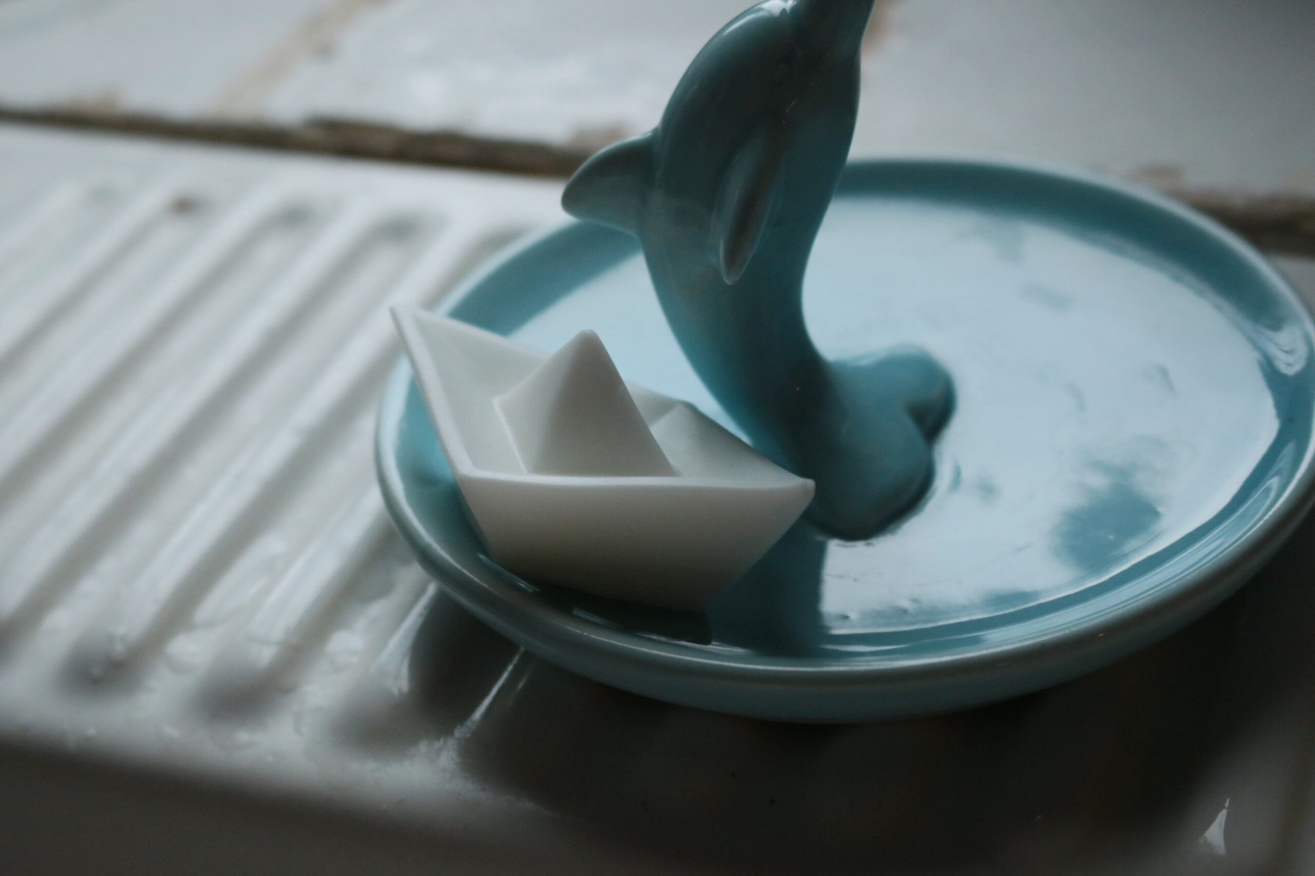 ozdoba mydlana Łódeczka