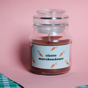 świeca Ciasto Marchewkowe