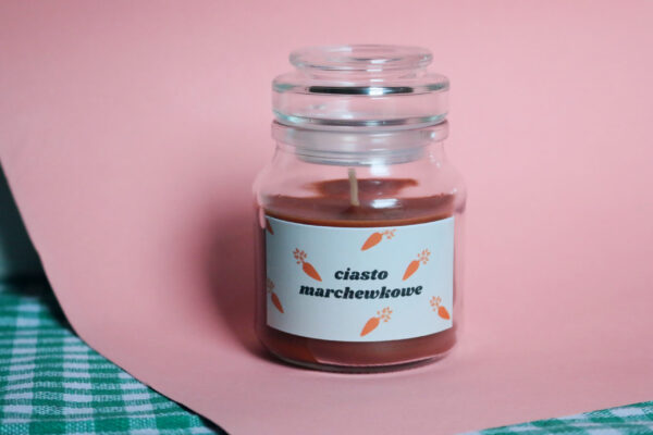 świeca Ciasto Marchewkowe